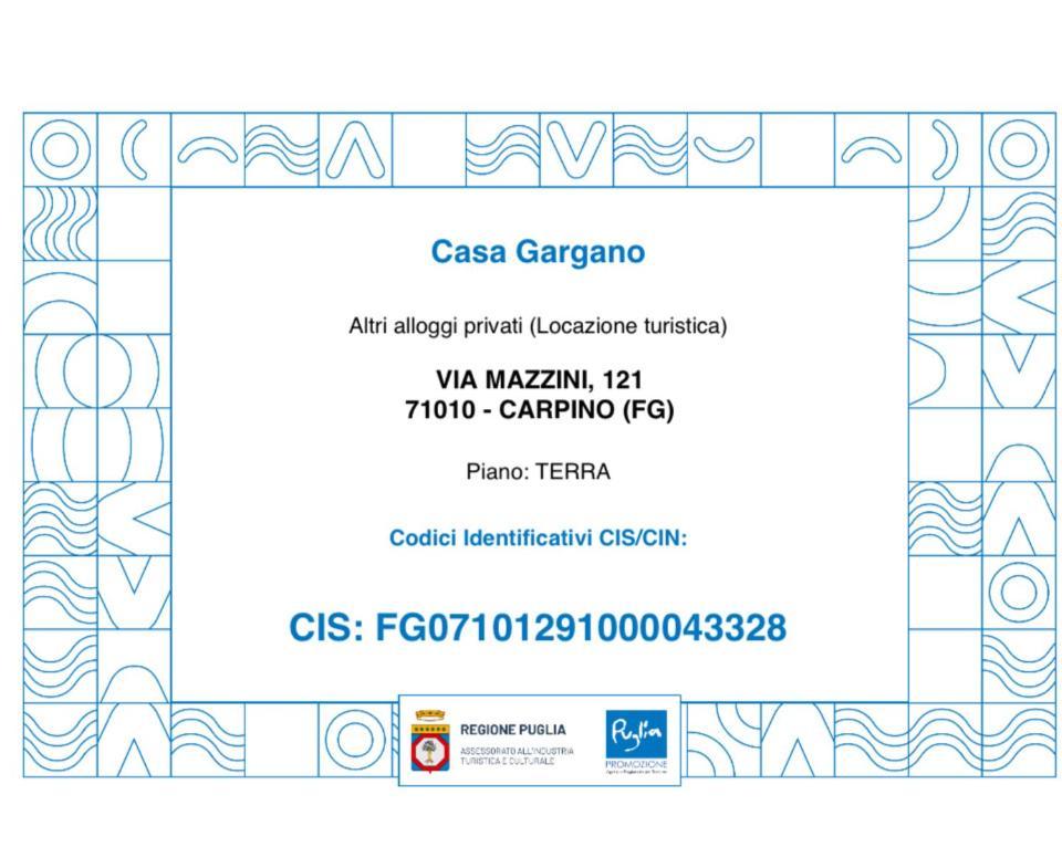 Casa Vacanza Gargano Carpino Kültér fotó